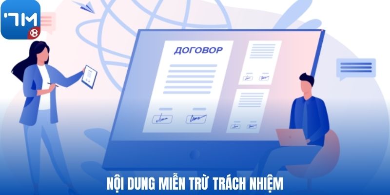 Nội dung miễn trừ trách nhiệm