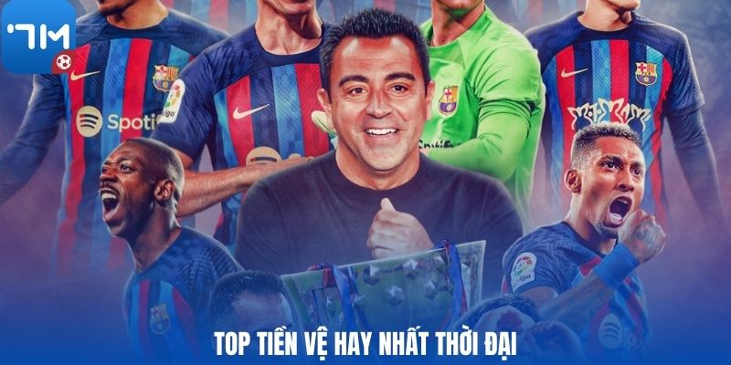 Top tiền vệ hay nhất thời đại